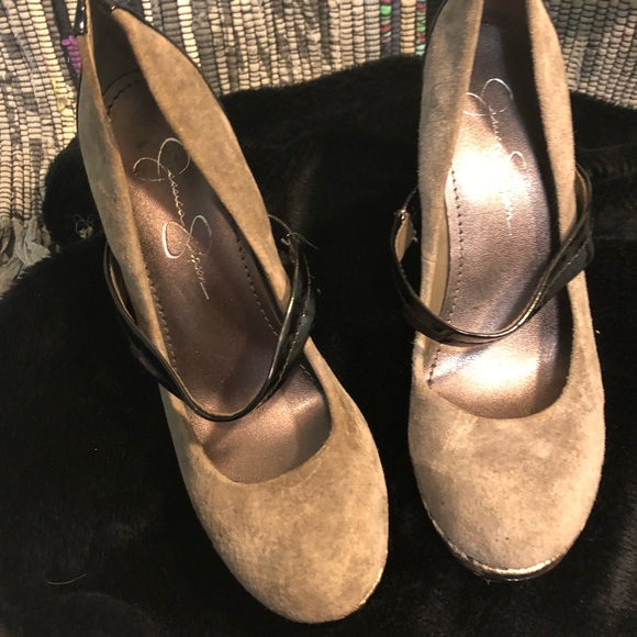 Jessica Simpson Snakeskin Stiletto Heels! - Picture 2 of 8